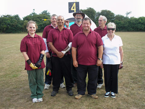 The Kent Longbow Team.