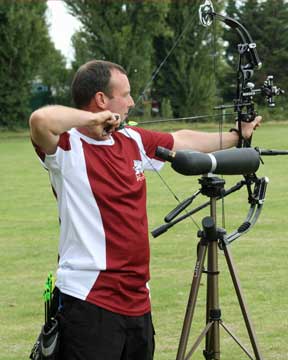 Mike Aldridge shooting compound.